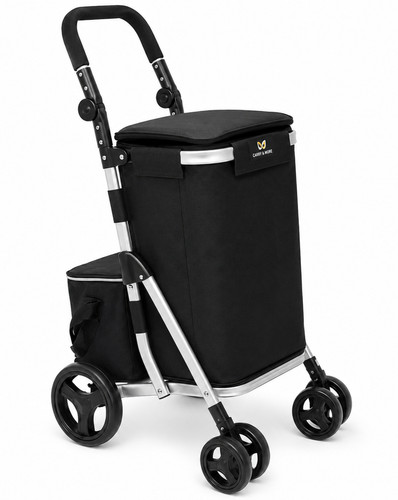 Large wheel shopping trolley - 4,