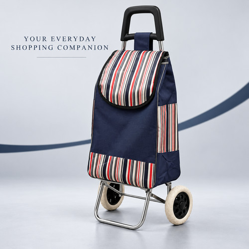 Striped folding shopping - folding,