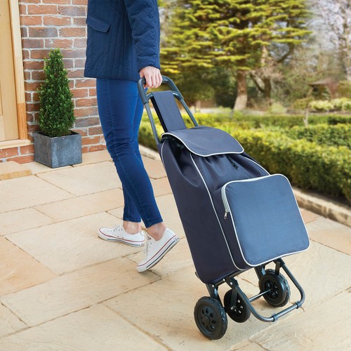 Wheel shopping trolley - 4-wheel,