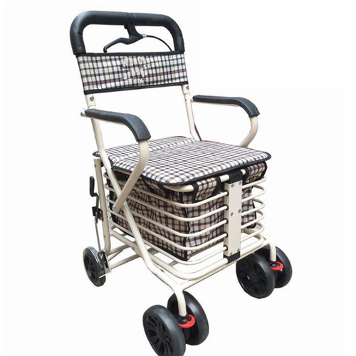 Walk rest folding 6 - &, wheel