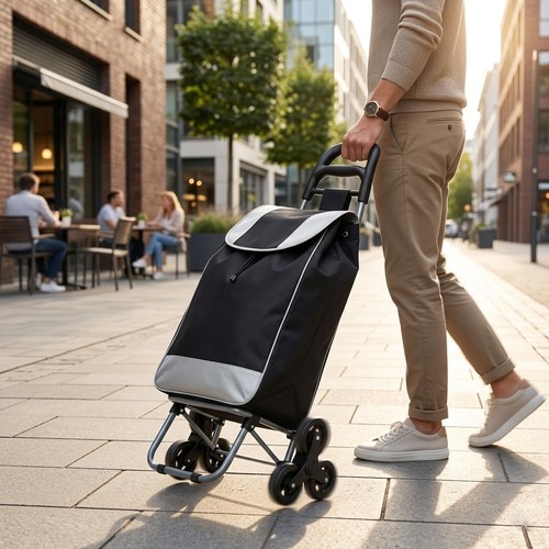 Large shopping trolley 35l - large,