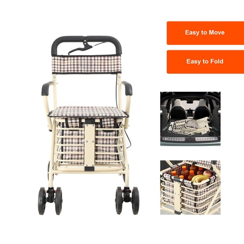 Seated walking shopping - seated,