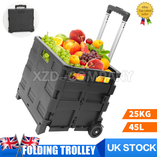 45l folding boot cart shopping - folding,