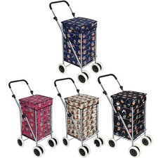 6 Wheels Shopping Trolley