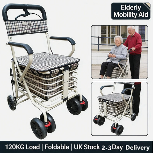 Walk rest folding 6 wheel - rest,