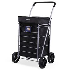 4 Wheel Shopping Trolley 75.6L