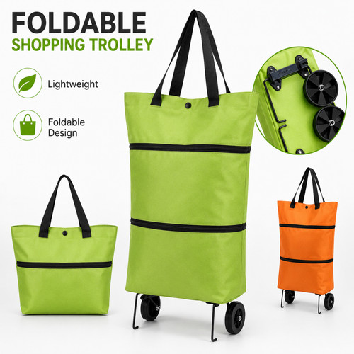 Lightweight foldable shopping - lightweight,