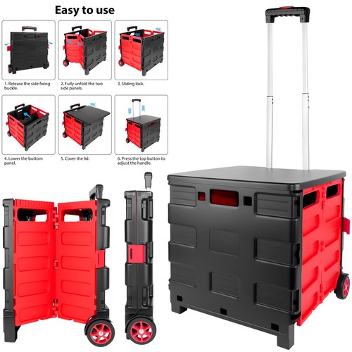 Shopping trolley folding - shopping,
