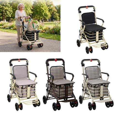 Wheel shopping trolley walk - shopping,